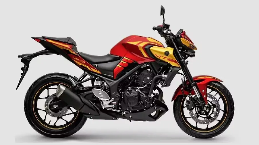 2022 Yamaha MT-03 Iron Man edition launched 2022 Yamaha MT-03 Iron Man edition launched