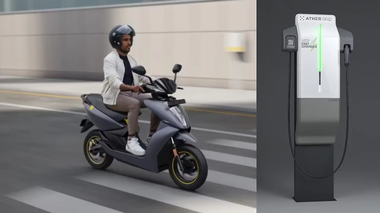 Ather Grid 2.0 fast-charging solutions launched in India Ather Grid 2.0 fast-charging solutions launched in India