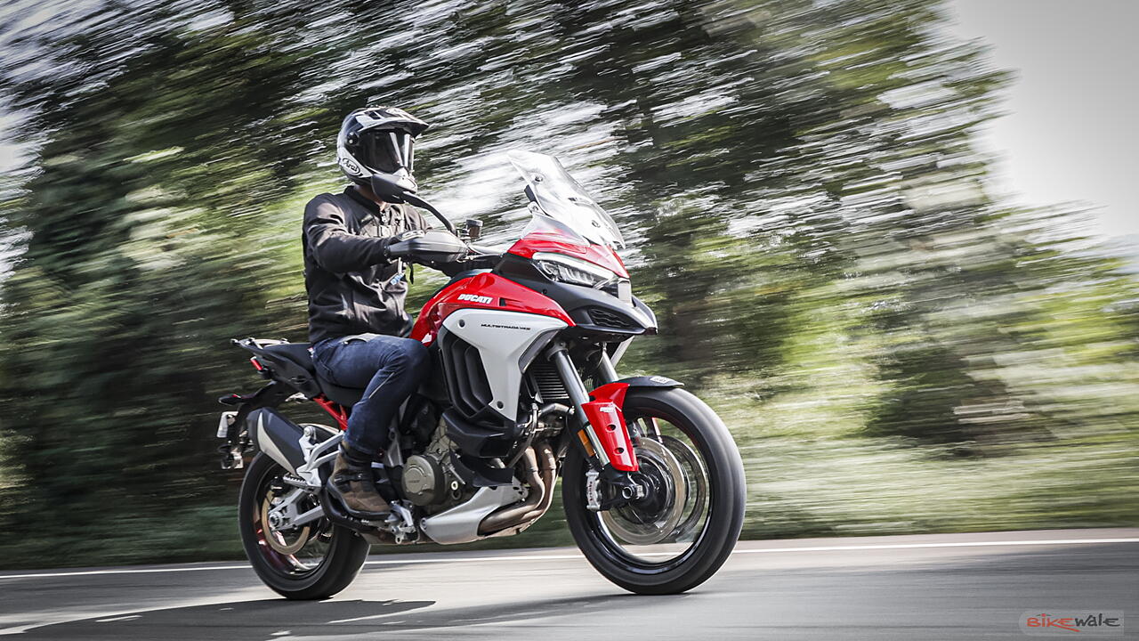 Ducati Multistrada V4 Price - Mileage, Images, Colours | BikeWale