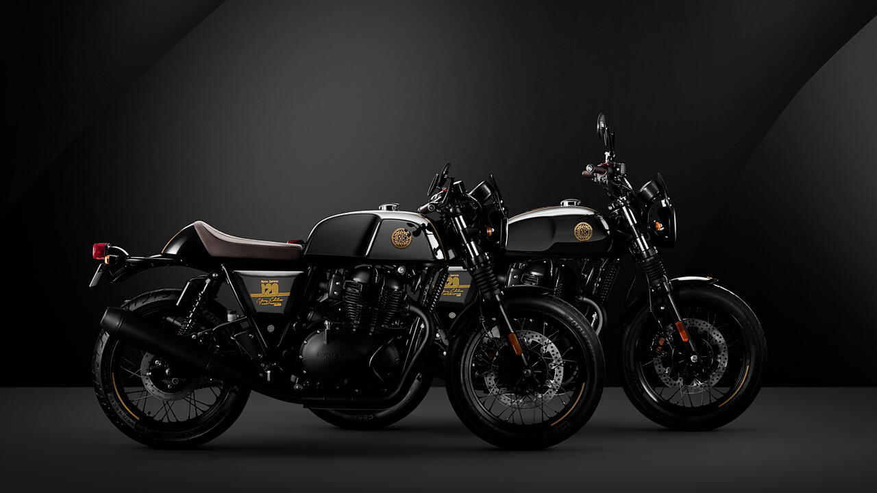 Royal Enfield Interceptor 650 & Continental GT 650 120th Anniversary Editions debut at EICMA 2021