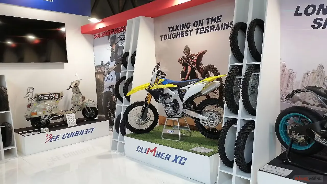 TVS Srichakra showcases premium tyres at EICMA 2021 TVS Srichakra showcases premium tyres at EICMA 2021