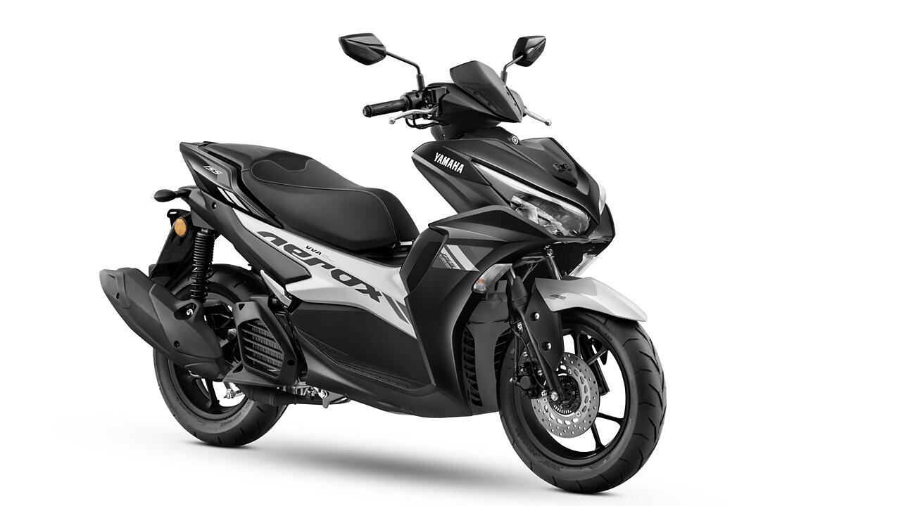 Yamaha Aerox 155 launched in new colour in India - BikeWale