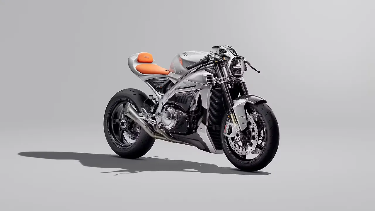 TVS-owned Norton V4 Cafe Racer Prototype unveiled TVS-owned Norton V4 Cafe Racer Prototype unveiled