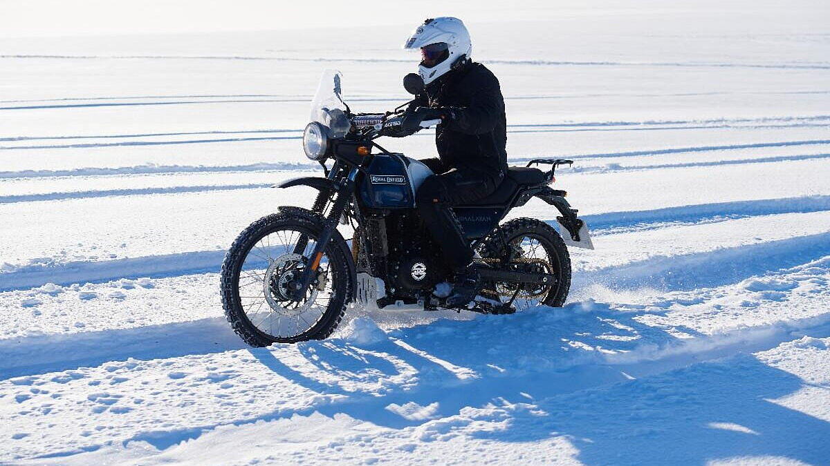 Royal Enfield completes its South Pole expedition on modified Himalayan