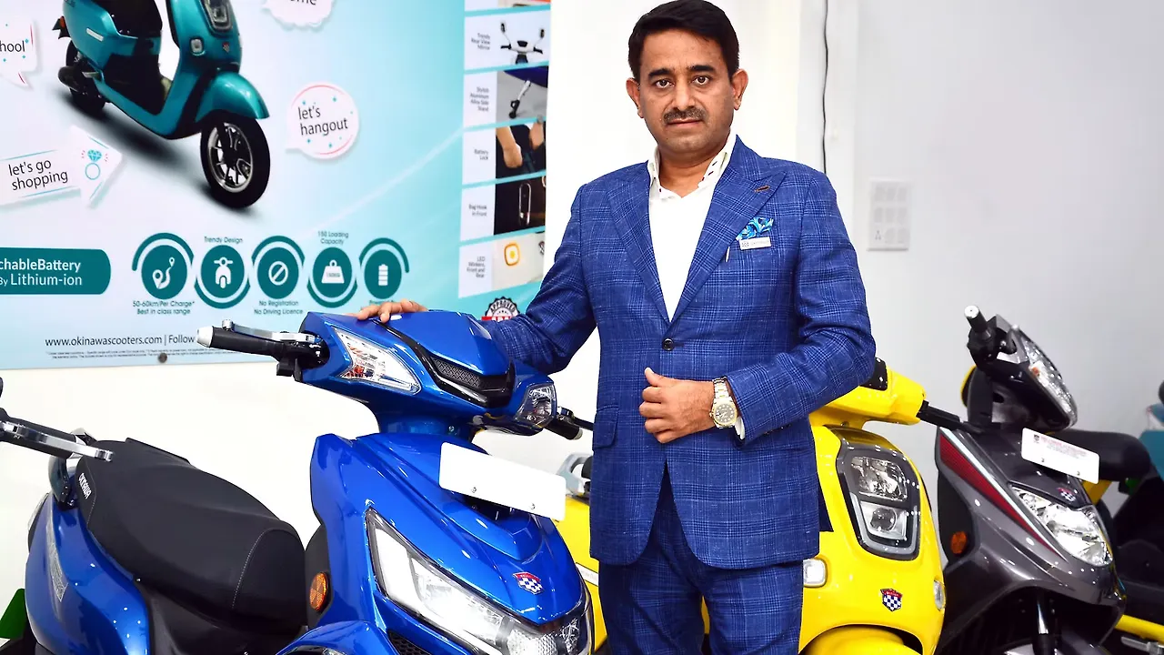 Okinawa sells 1 lakh electric scooters in India Okinawa sells 1 lakh electric scooters in India