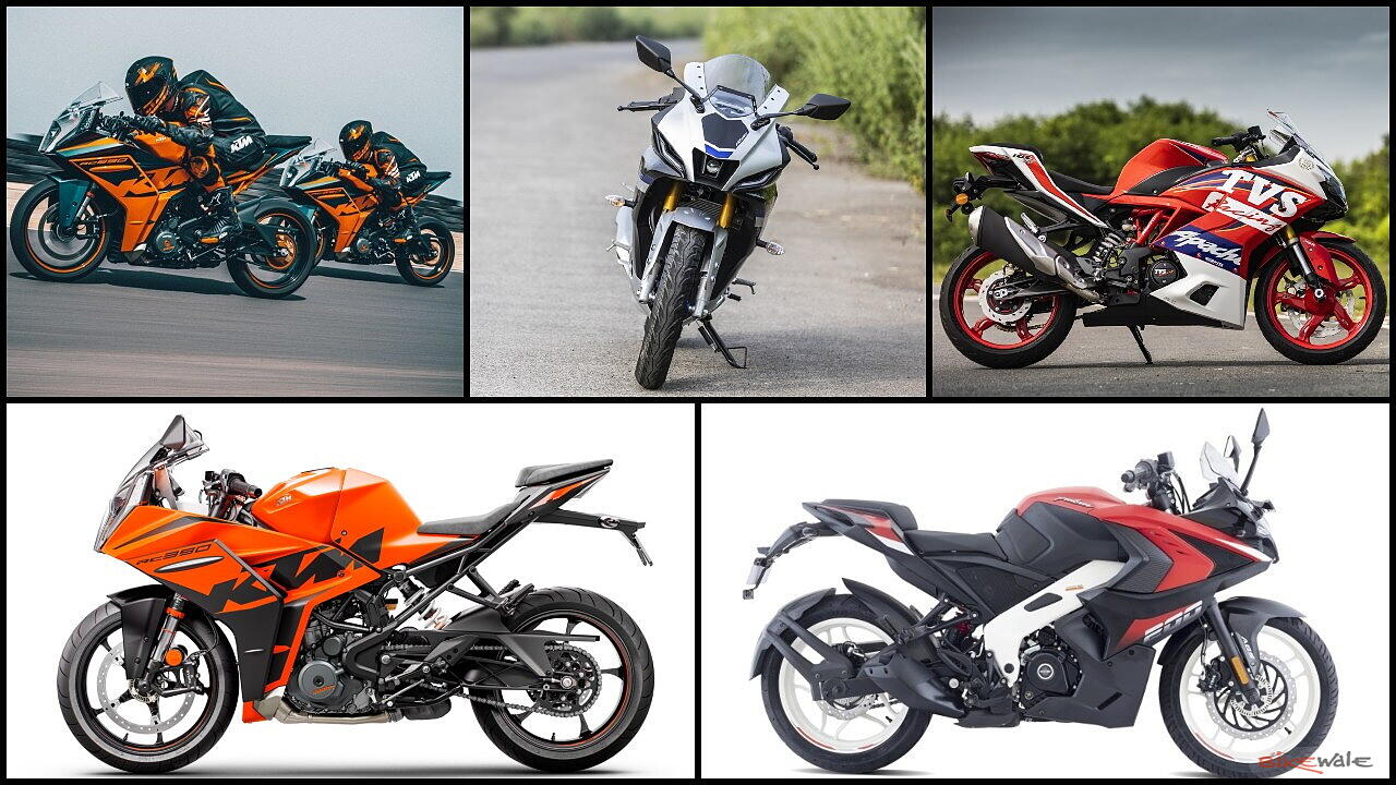 5 most popular fully faired bikes in 2021: Yamaha YZF R15 V4, KTM RC 125 and more!