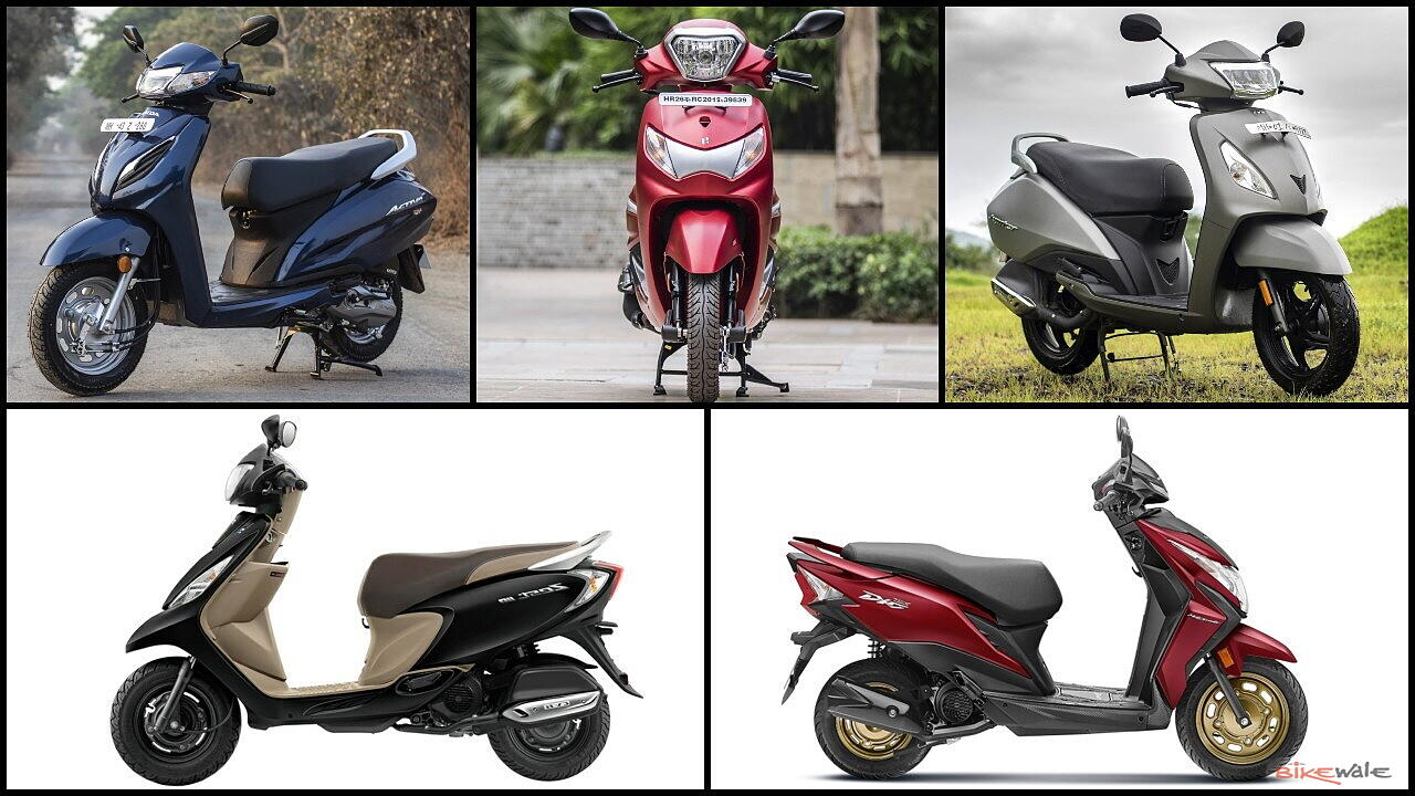 Top 5 popular 110cc scooters in 2021: Activa 6G, Jupiter, Dio and more! 