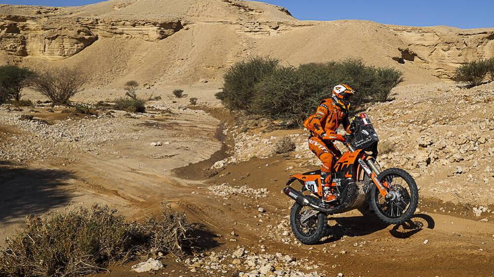 Danilo Petrucci wins Stage 5 of Dakar Rally 2022; Hero and Sherco finish in top 20
