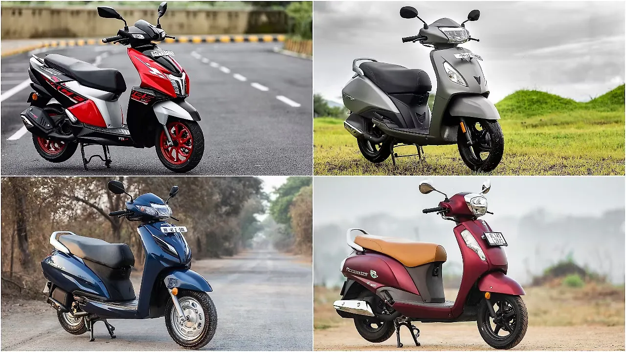 activa scooty tvs