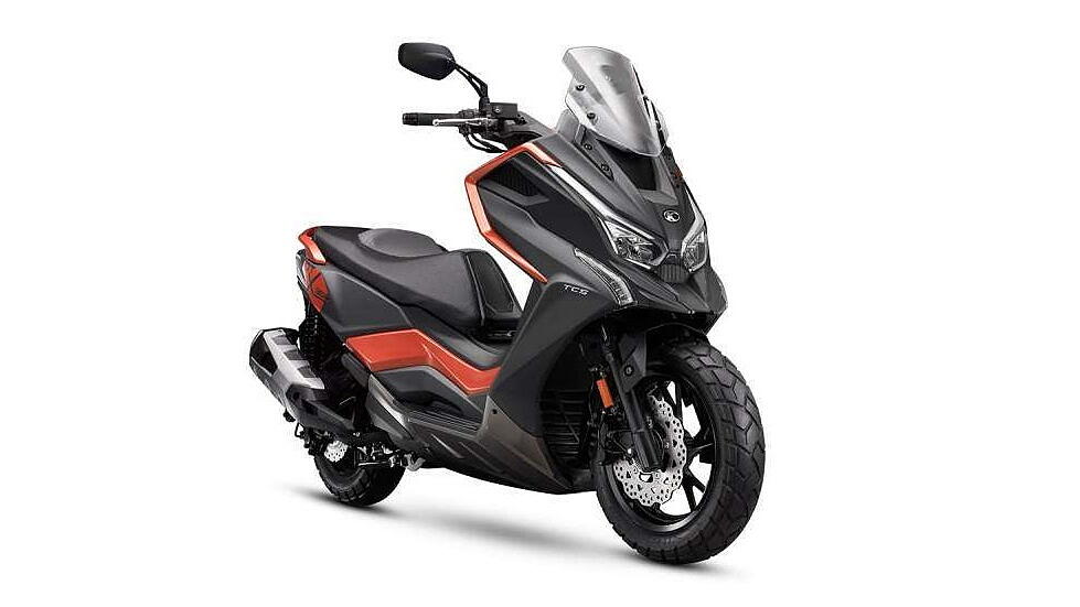 Kymco unveils new DTX 125 maxi-scooter in Spain - BikeWale