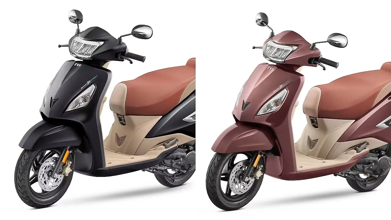 ととと TVS Jupiter ZX with SmartXonnect available in two colours