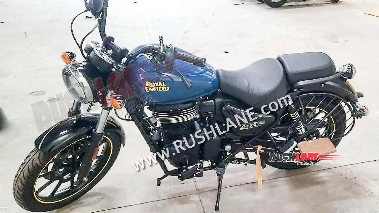 Royal Enfield Meteor 350 spotted in new 