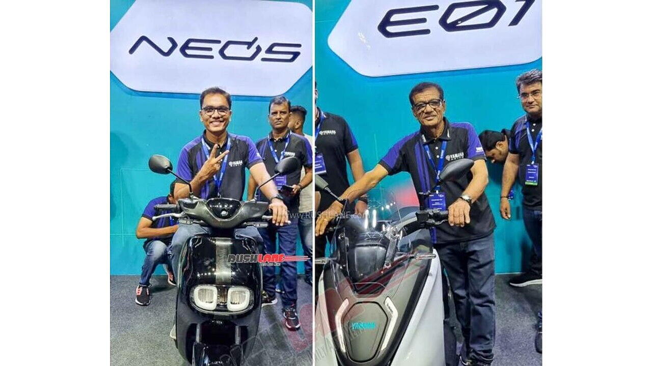 Yamaha Neo’s and E01 e-scooter showcased in India