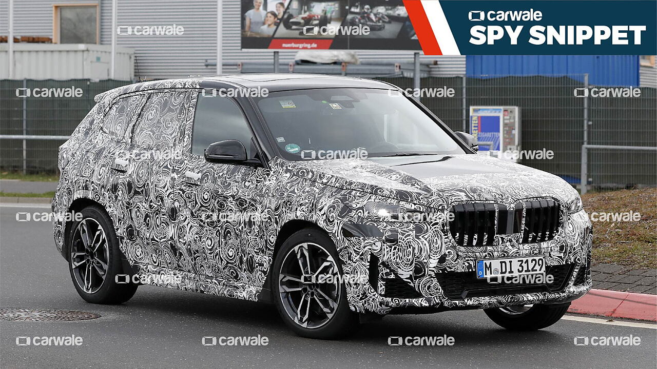 2022 third-gen BMW X1 spotted at Nürburgring - CarWale