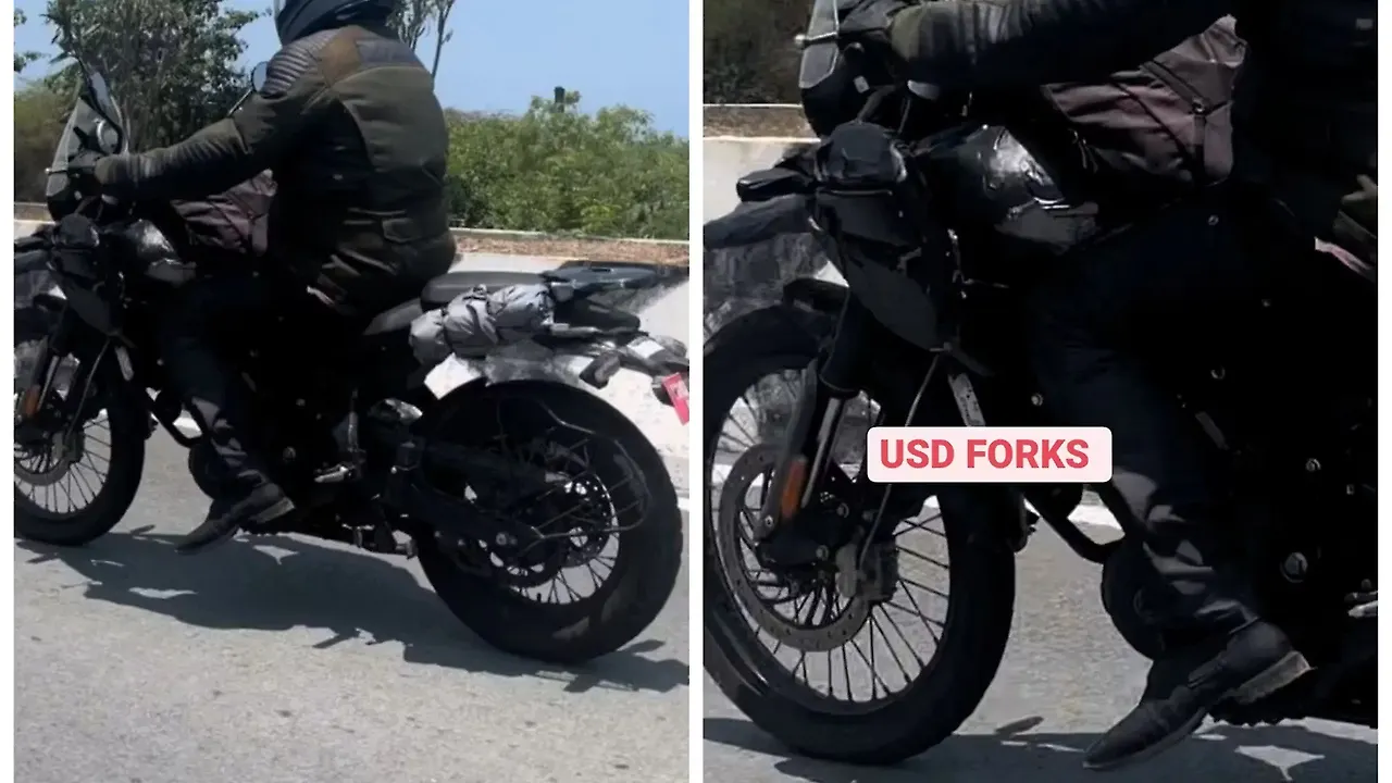Royal Enfield Himalayan 450 spotted on test! Royal Enfield Himalayan 450 spotted on test!