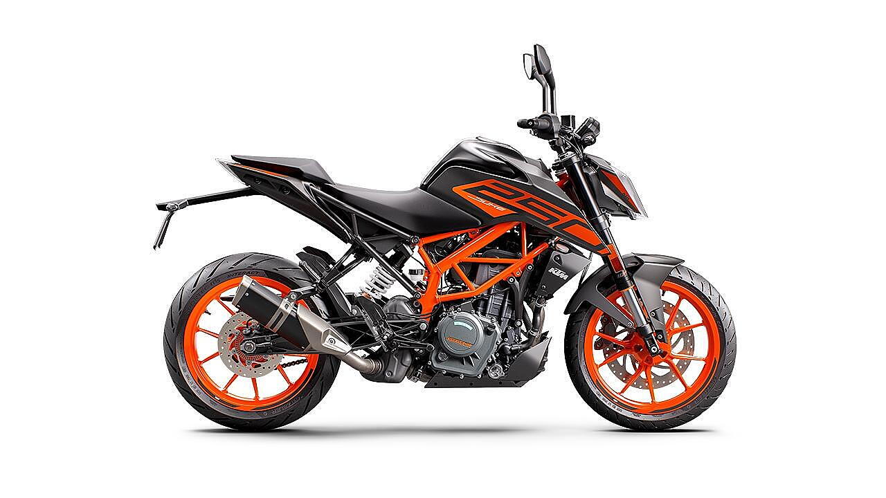 KTM 250 Duke available in two colours in India