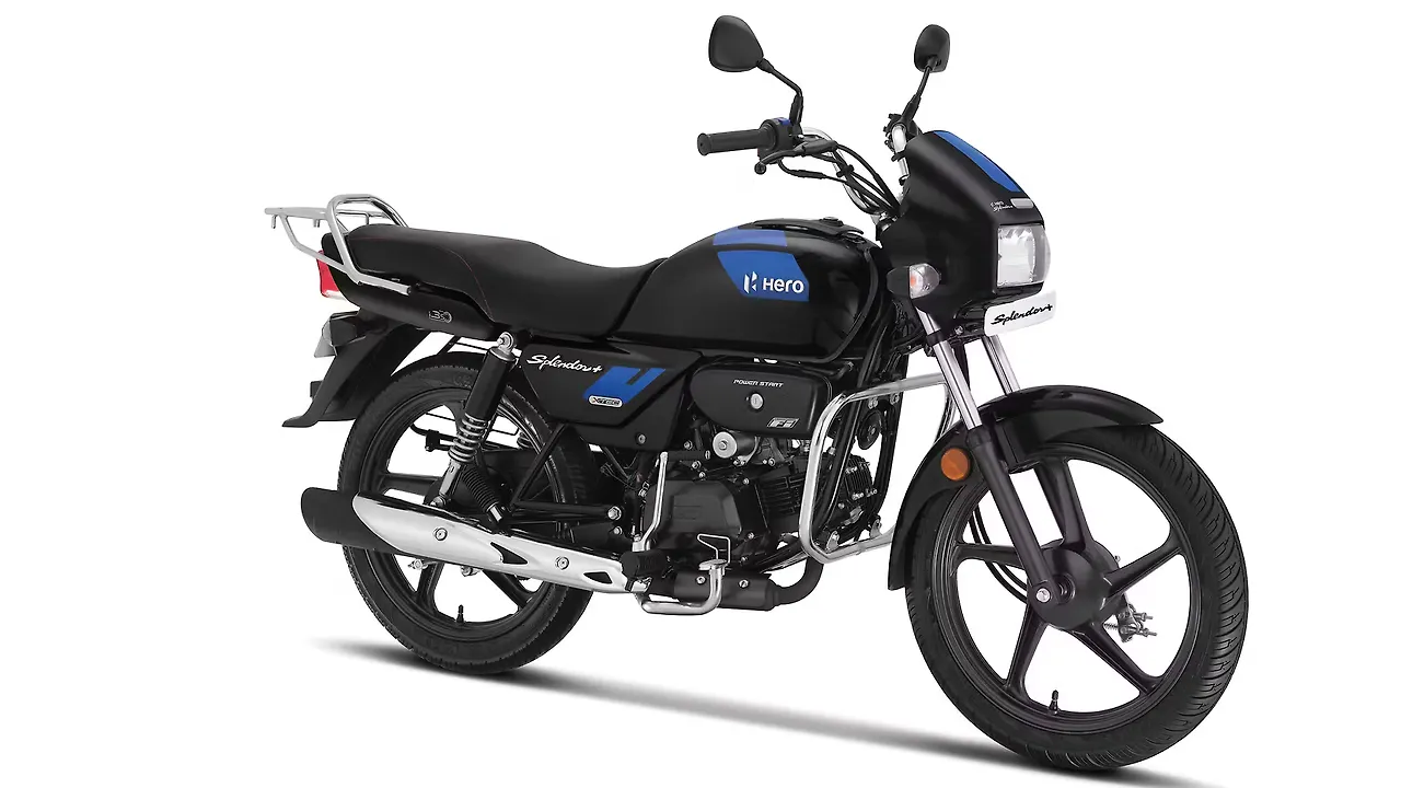 Hero Splendor Plus Xtec available in four colours Hero Splendor Plus Xtec available in four colours