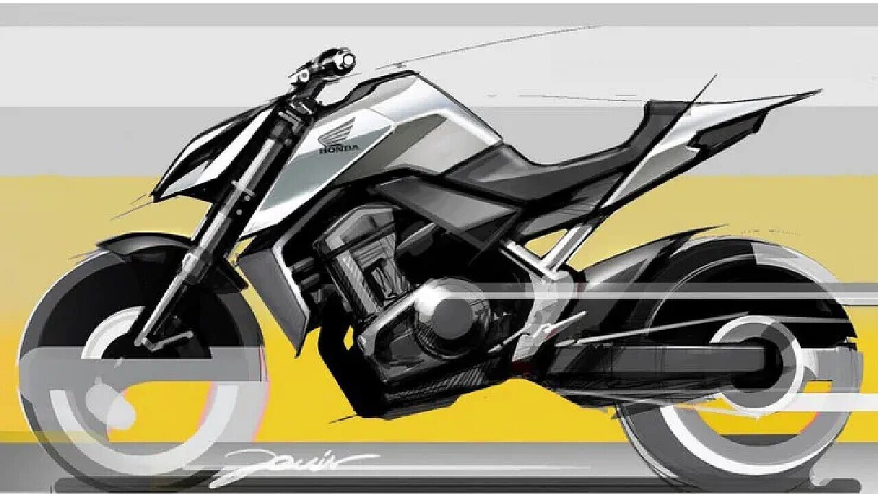 Honda releases new sketches of the upcoming Hornet - BikeWale