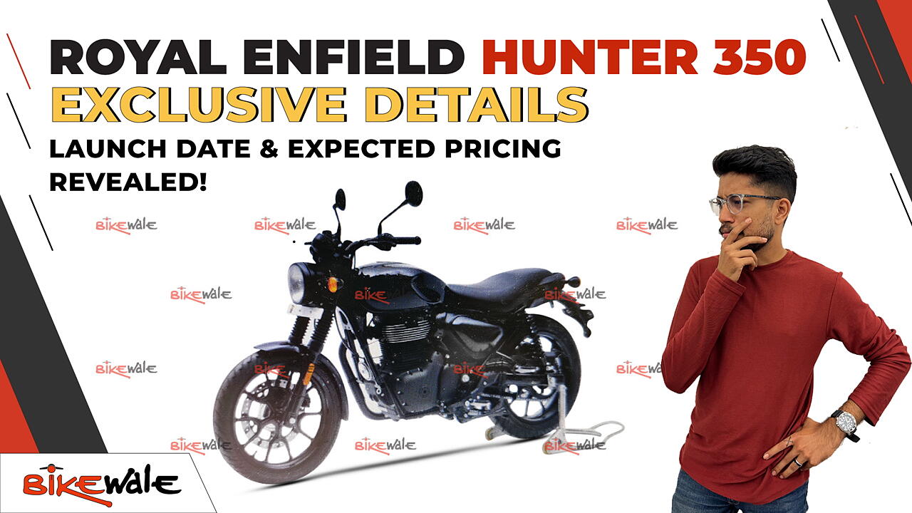 Exclusive: Royal Enfield Hunter 350 image, pricing and expected launch details revealed!