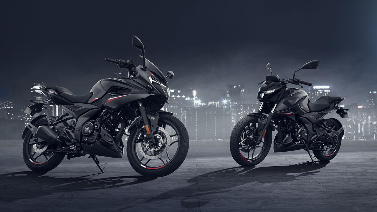 Bajaj launches Pulsar N250 and F250 all-black variants with dual-channel ABS 