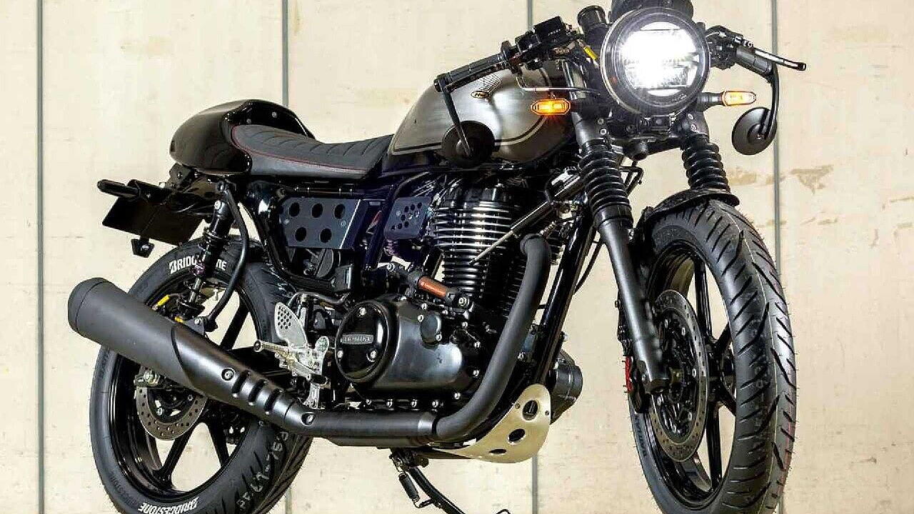 Check out the Honda H’ness CB 350’s cafe-racer sibling