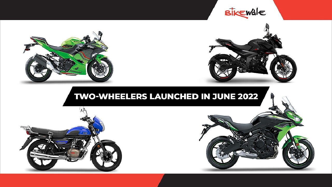 All the two-wheelers launched in India in June 2022