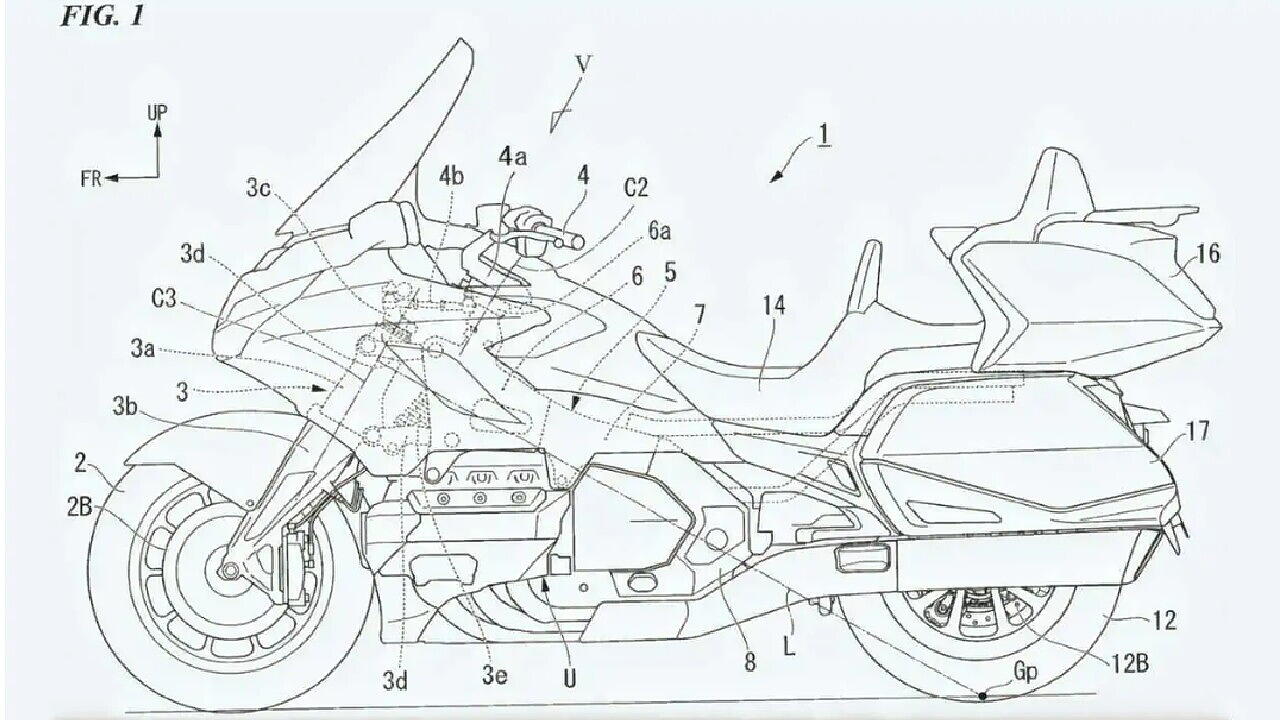 Honda’s new two-wheeler safety system patent details leaked!