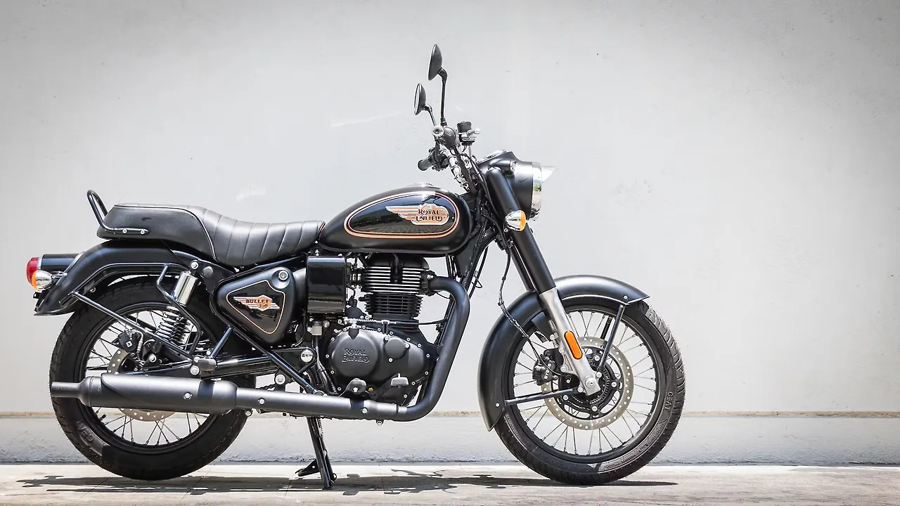 Royal enfield best sale black price