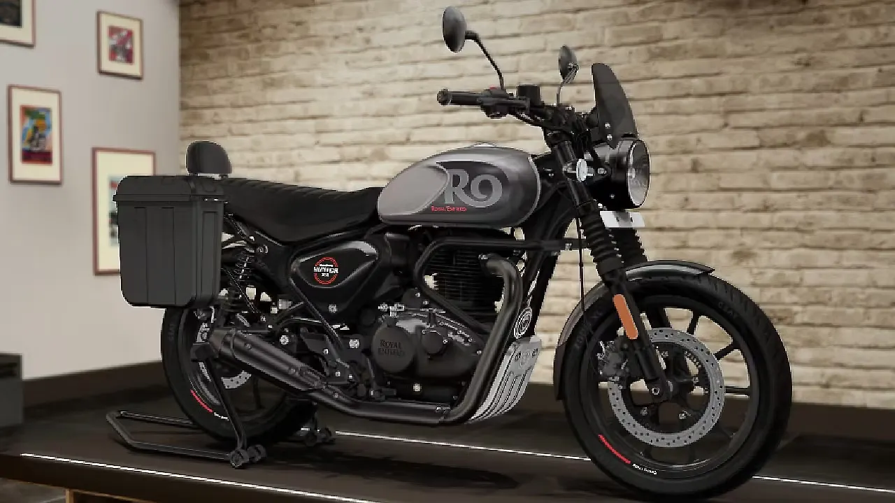 Royal Enfield Hunter 350 accessories revealed Royal Enfield Hunter 350 accessories revealed