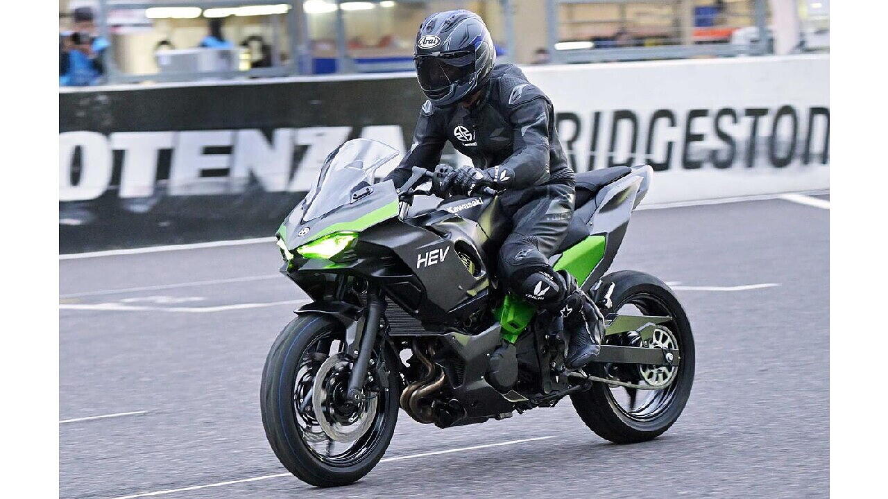 Kawasaki Ninja Hybrid and Z EV prototypes revealed