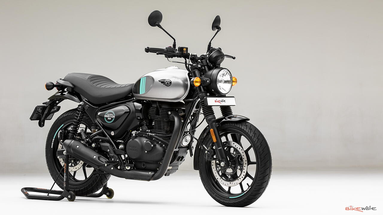 Royal Enfield Hunter 350 Price - Mileage, Images, Colours | BikeWale