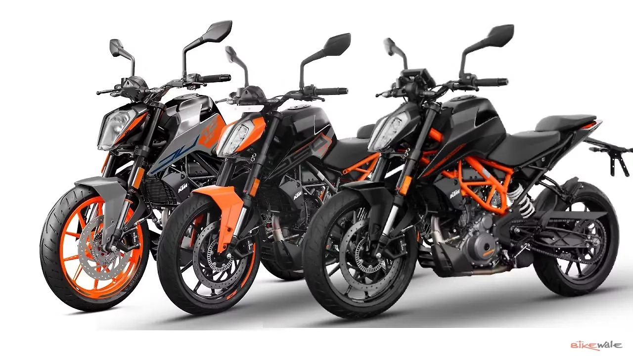 Second Gen Duke KTM launches updated 125 Duke, 200 Duke, 250 Duke, and 390 Duke in ...