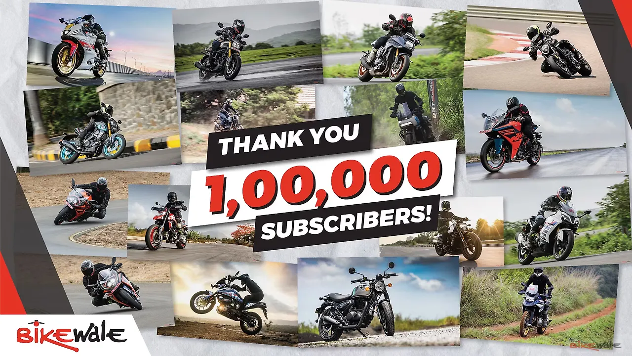BikeWale YouTube channel crosses 100,000 subscribers BikeWale YouTube channel crosses 100,000 subscribers