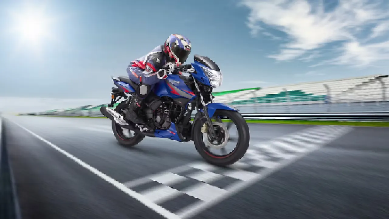 2022 TVS Apache RTR 160 available in five colours