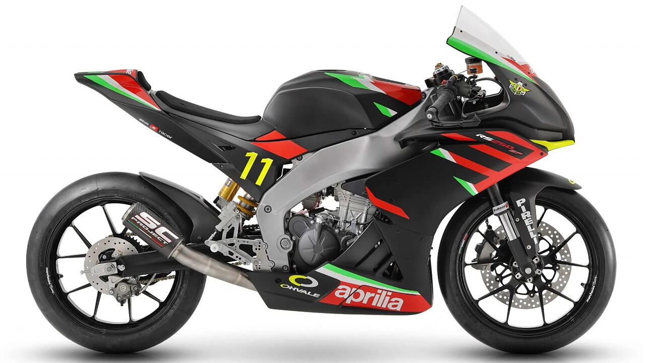 Aprilia working on a new 250cc parallel-twin engine