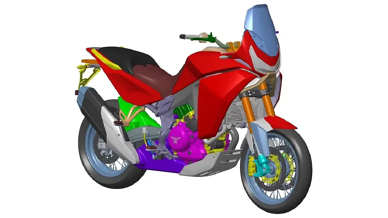 New Moto Morini ADV bike design image leaked New Moto Morini ADV bike design image leaked