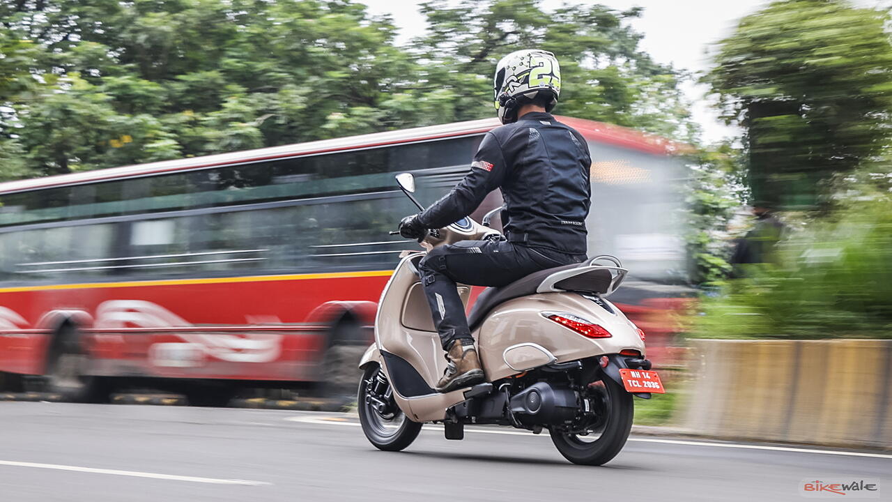 Bajaj Chetak Electric Scooter Roadtest Review Bikewale 6668