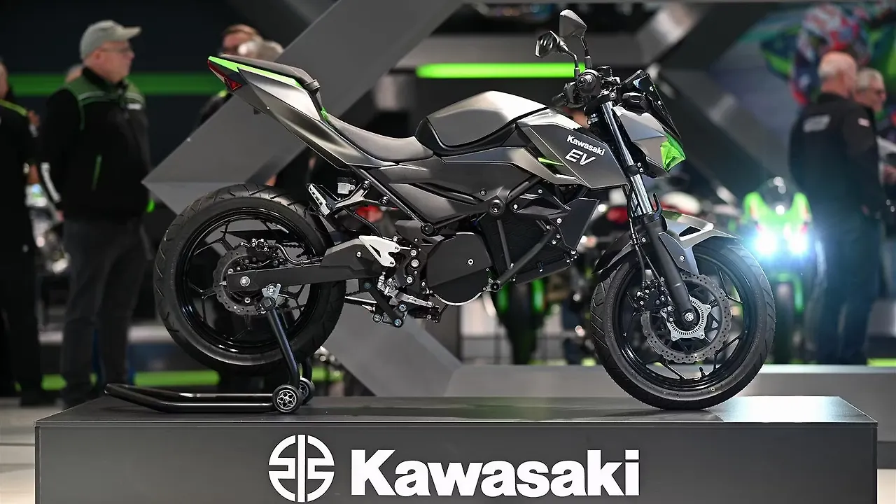 Kawasaki electric motorcycle unveiled at Intermot 2022 Kawasaki electric motorcycle unveiled at Intermot 2022