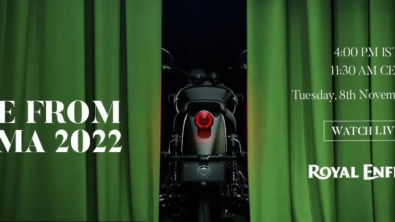 Royal Enfield Super Meteor 650 teased; unveil on 8th November Royal Enfield Super Meteor 650 teased; unveil on 8th November