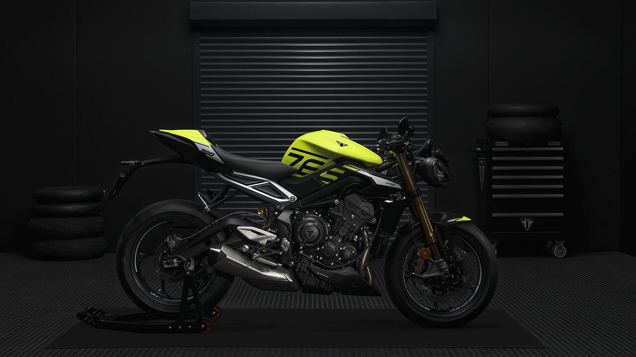 Limitededition Triumph Street Triple Moto2 revealed BikeWale