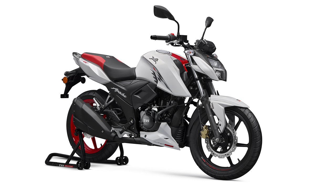 TVS Apache RTR 160 4V available in five colour options in India