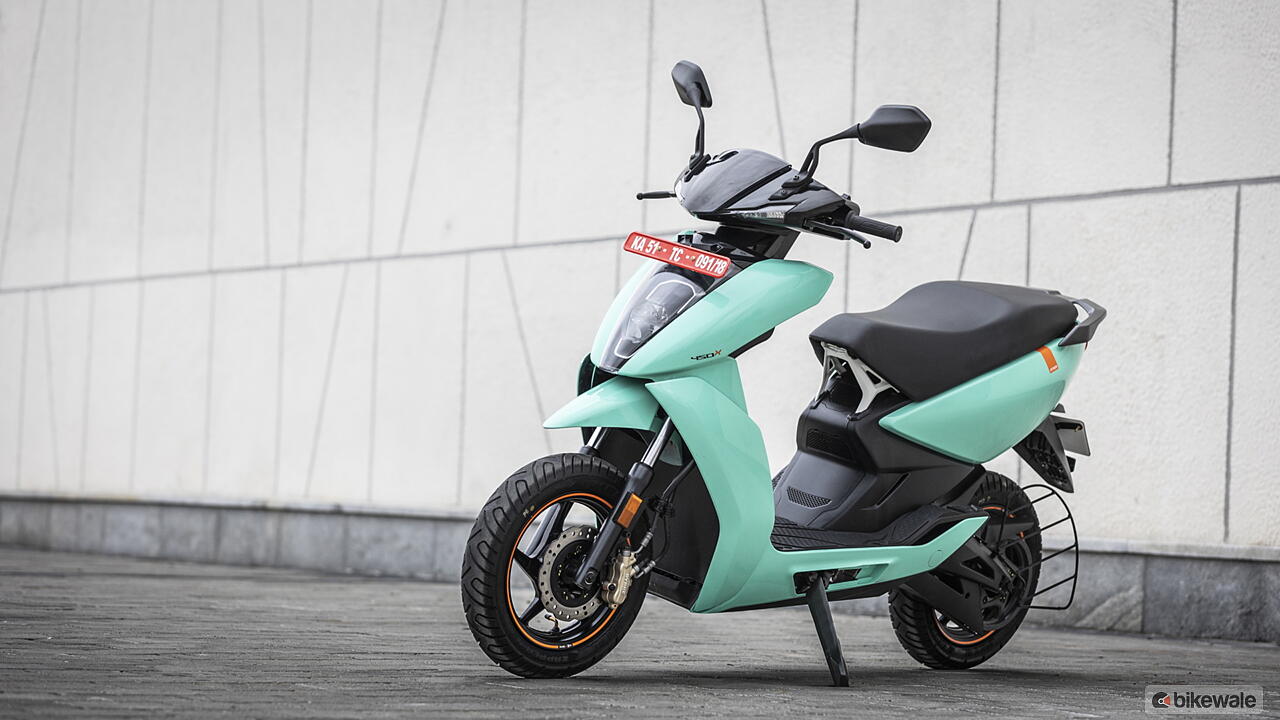 Ather 450 e-scooters available with limited-period offers