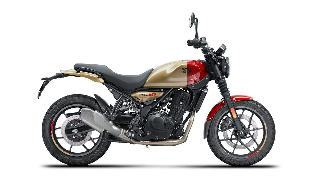 Royal Enfield Guerrilla 450 Price Mileage Images Colours BikeWale