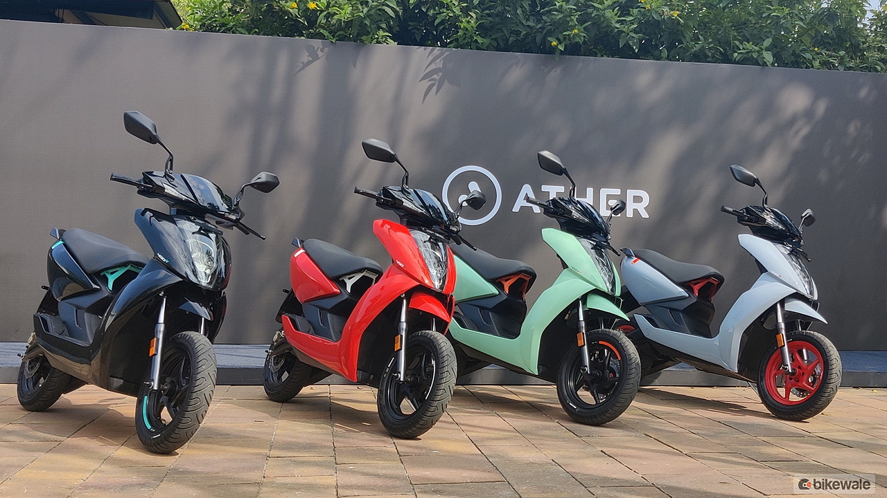 Ather 450X Gen3 gets software updates and new colours - BikeWale