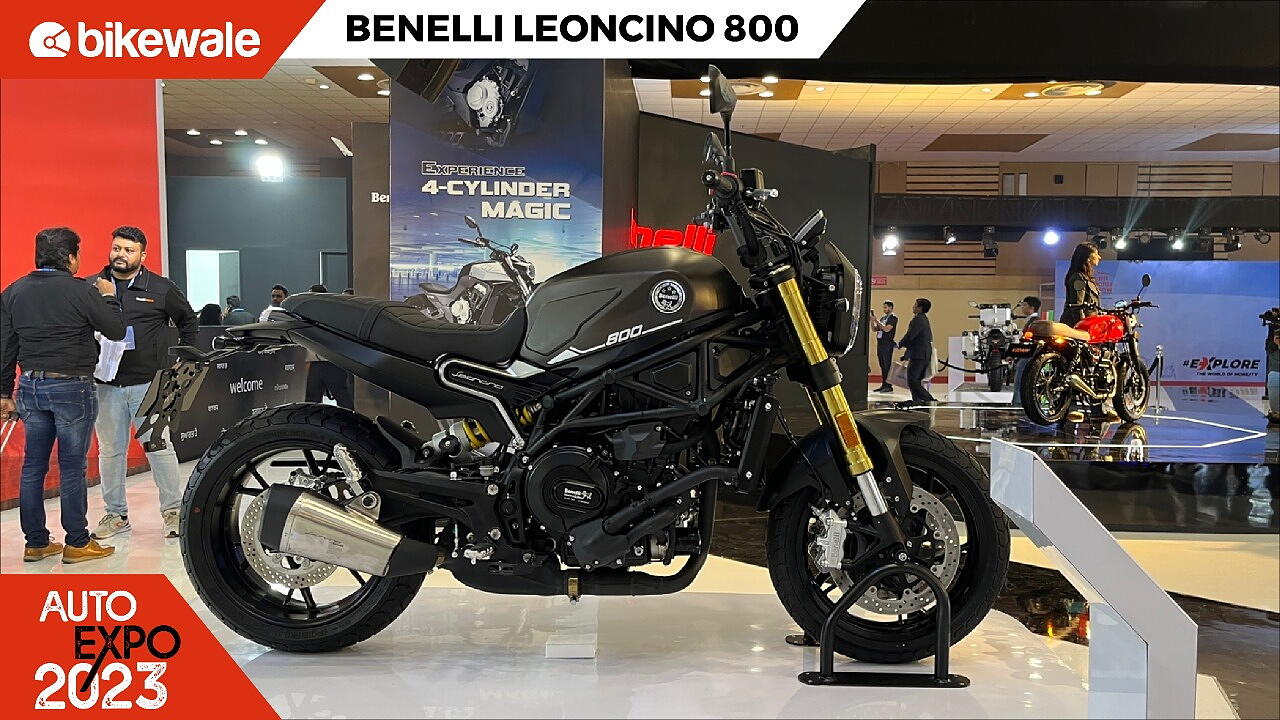 Auto Expo 2023: Benelli Leoncino 800 showcased