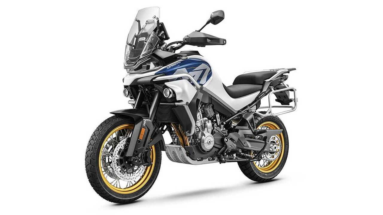 New CFMoto 800 MT Explore Edition breaks cover - BikeWale