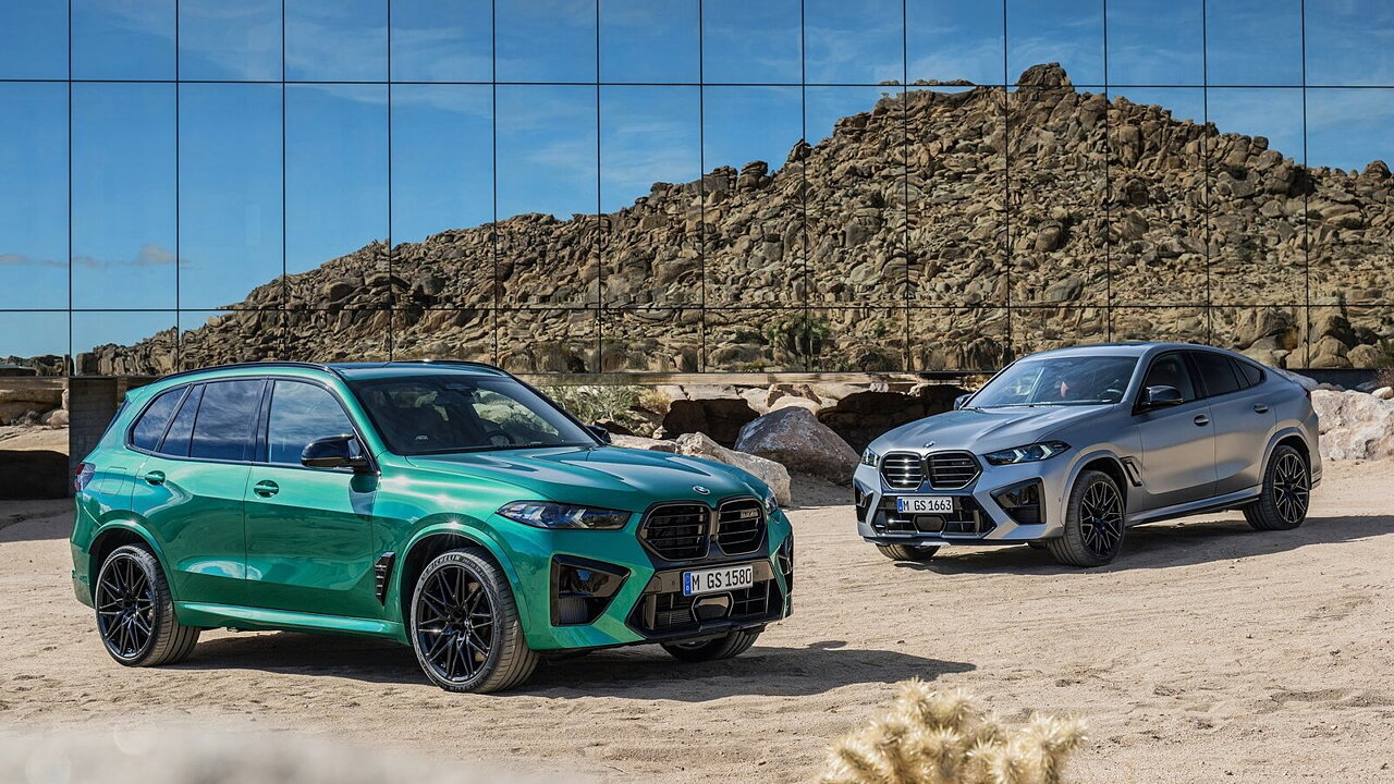 2023 BMW X5 M and X6 M Competition revealed globally - CarWale