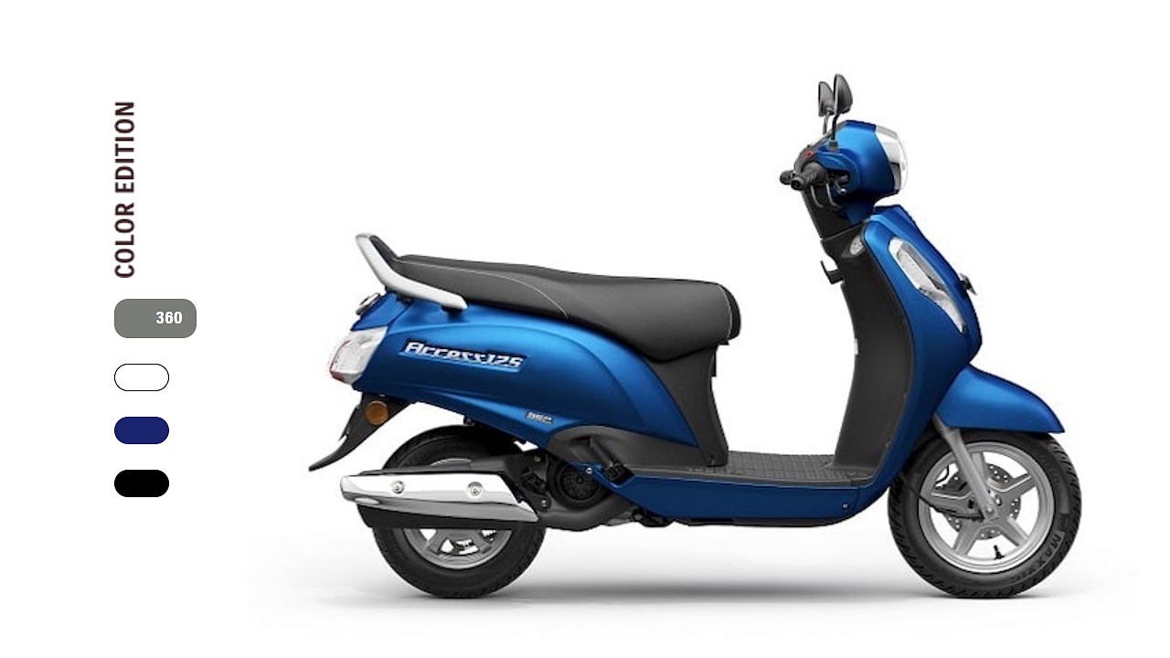 All new suzuki access outlet 125