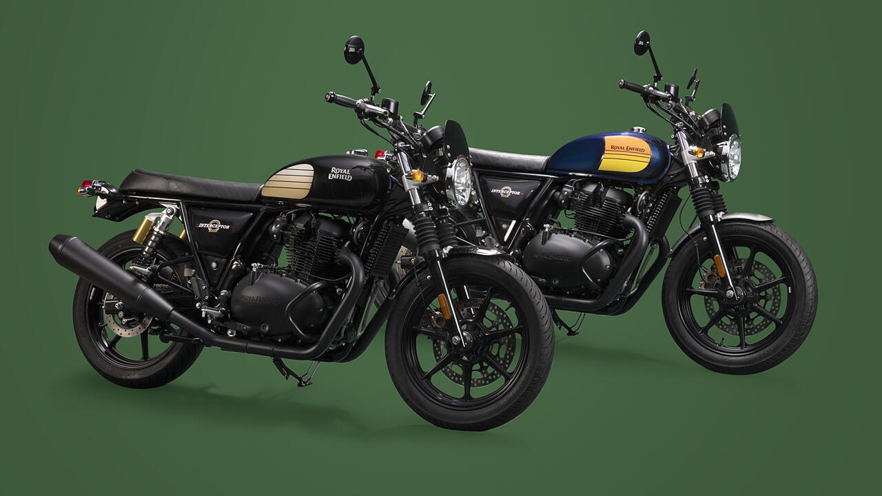 2023 Royal Enfield Interceptor 650 and Continental GT 650 with alloy wheels launched in India
