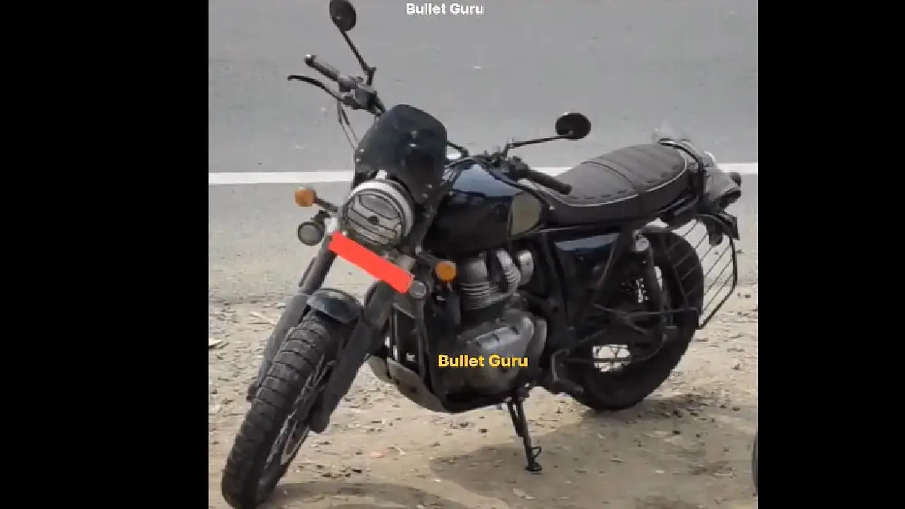 Upcoming Royal Enfield Sherpa 650 spotted testing! Upcoming Royal Enfield Sherpa 650 spotted testing!